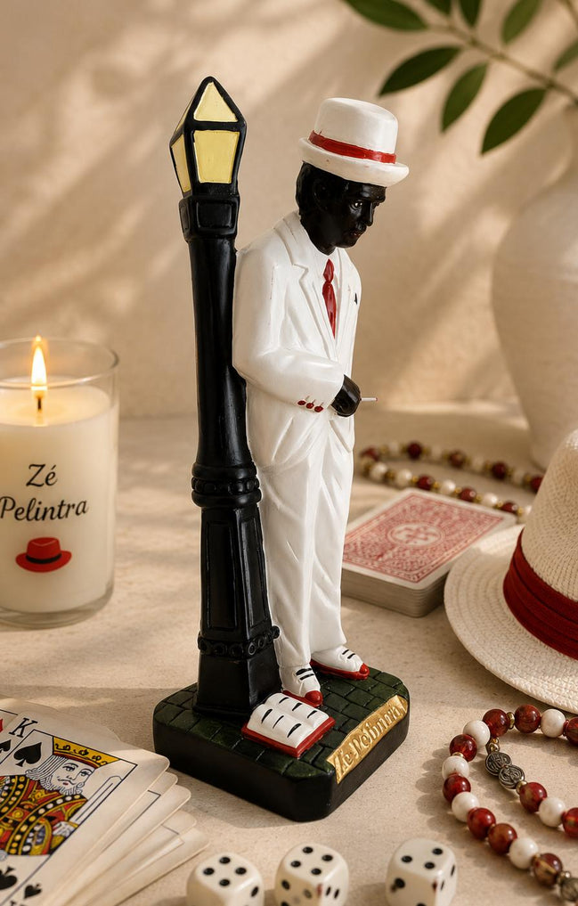 Zé Pelintra NO POSTE – 20 cm