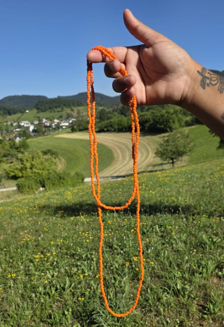 Guia de Miçanga Laranja