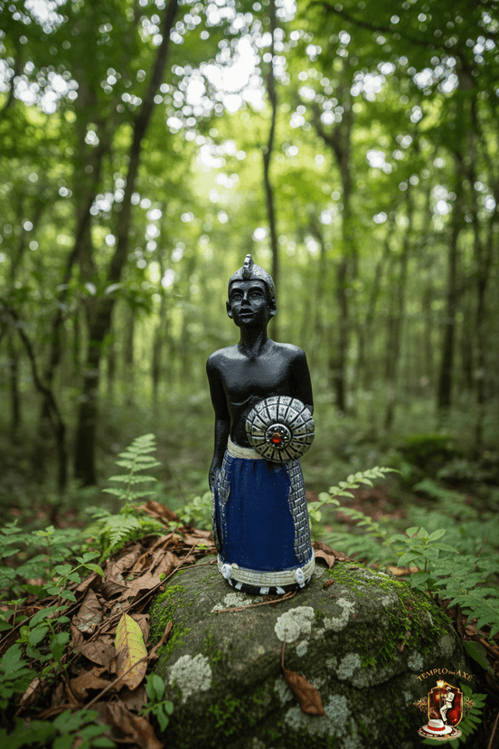 Estátua floresta natural