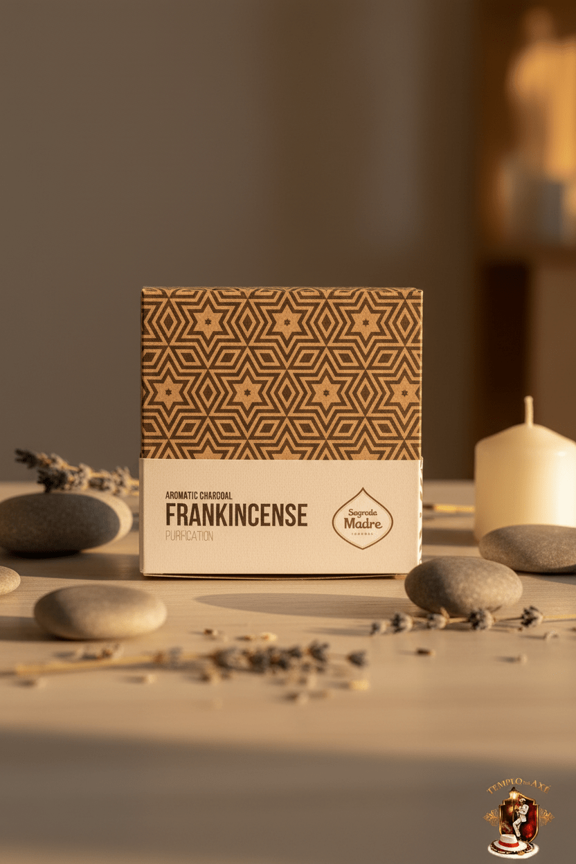 Frankincense Sagrada Madre - Vela e Lavanda
