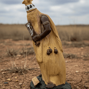 Obaluaê de lado árido