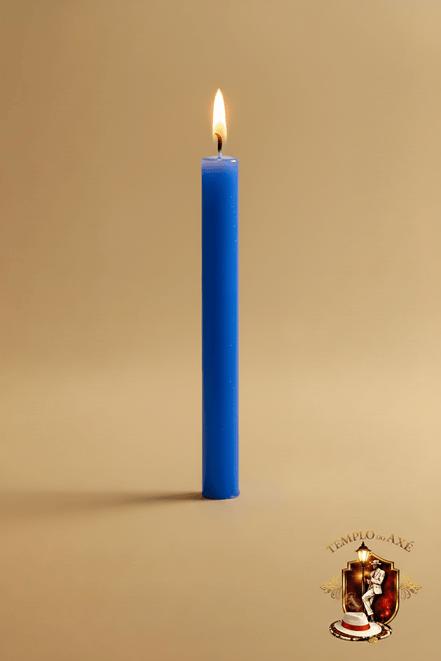 Vela Azul Royal