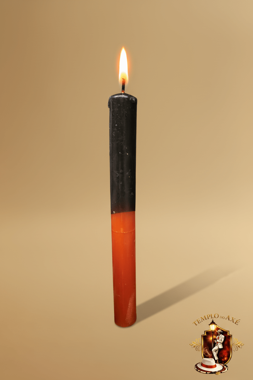 Vela Preta e Laranja