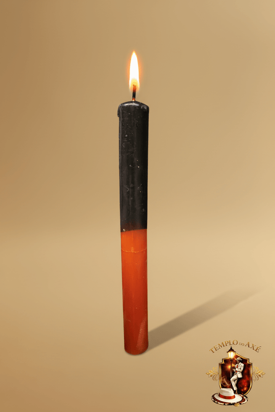 Vela Preta e Laranja
